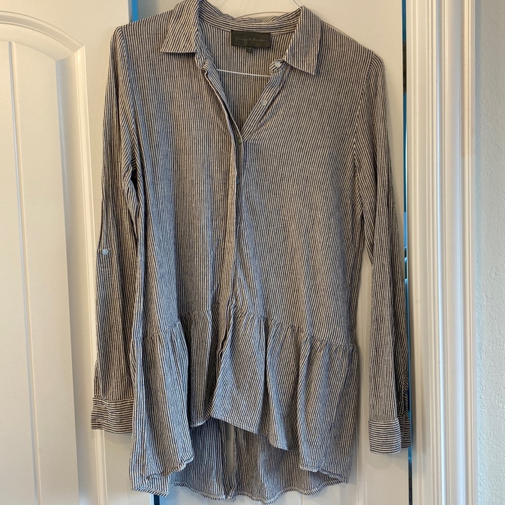 Anthropologie Sunday in Brooklyn Button Down